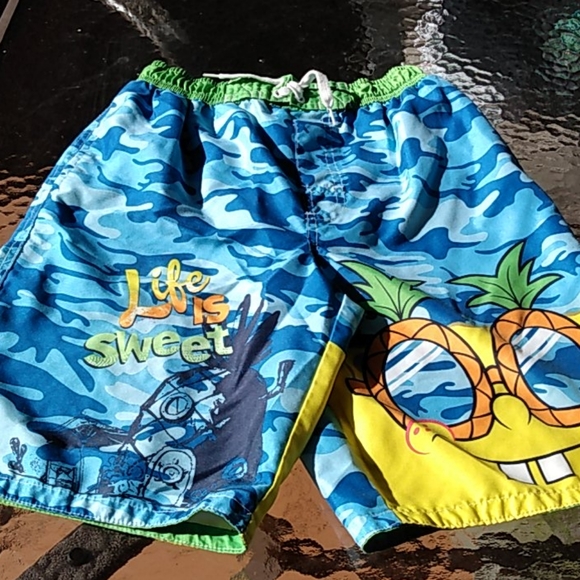 spongebob squarepants swim trunks